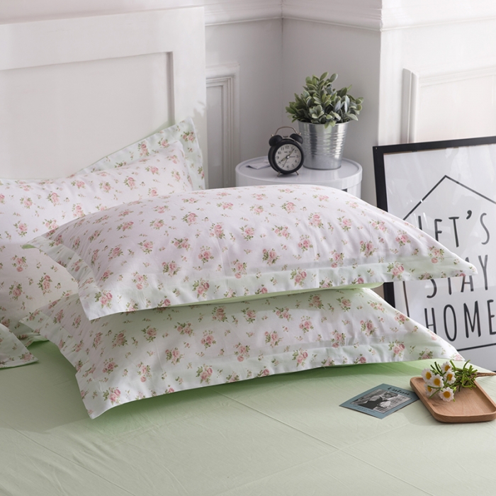 91家纺网 家纺一手货源 找家纺 一米阳光 2019新款13070新款套件 花田小梦