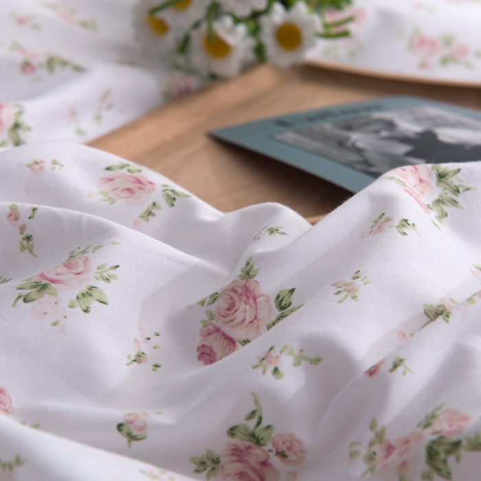 91家纺网 家纺一手货源 找家纺 一米阳光 2019新款13070新款套件 花田小梦