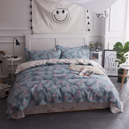 一米阳光 2019新款13070新款套件 火烈鸟青色