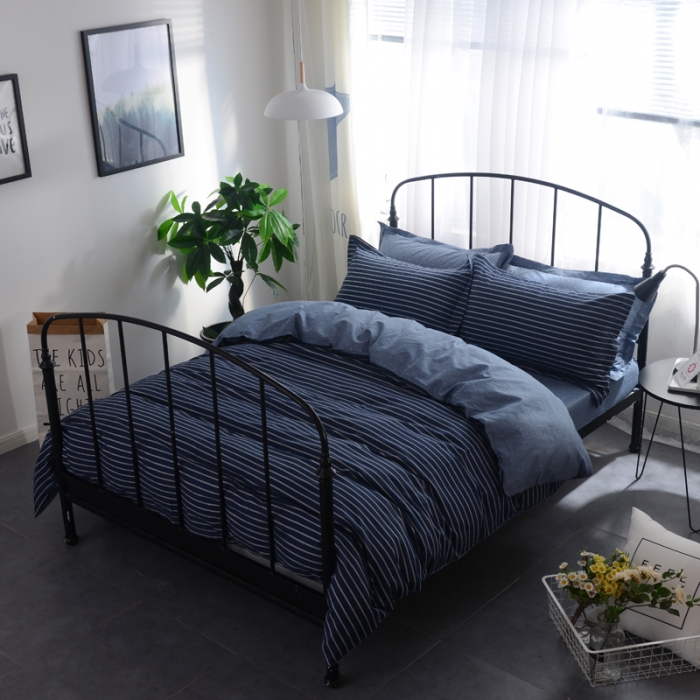 91家纺网 家纺一手货源 找家纺 一米阳光 2019新款13070新款套件 简约记忆