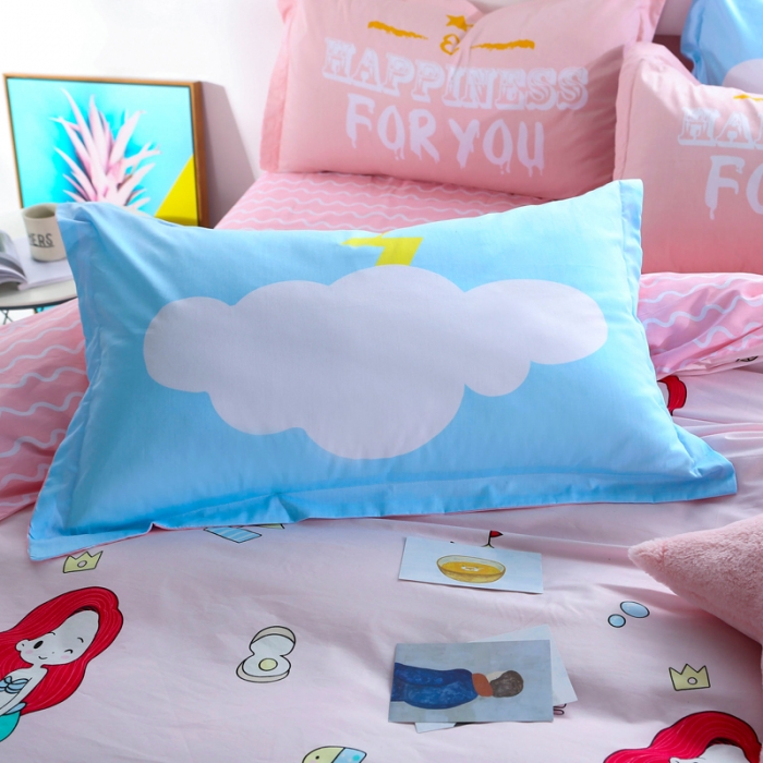 91家纺网 家纺一手货源 找家纺 一米阳光 2019新款13070新款套件 美人鱼