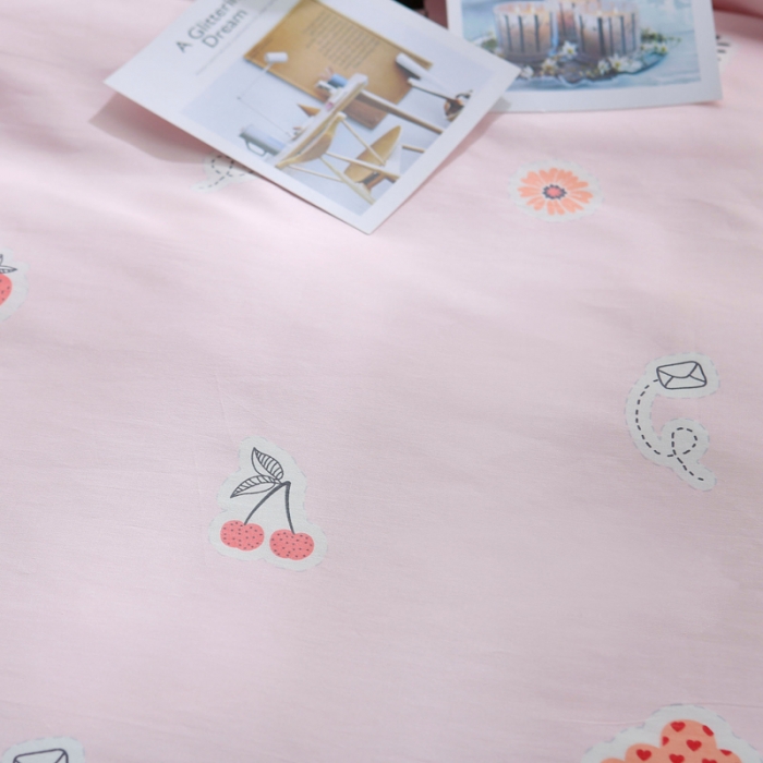 91家纺网 家纺一手货源 找家纺 一米阳光 2019新款13070新款套件 甜心