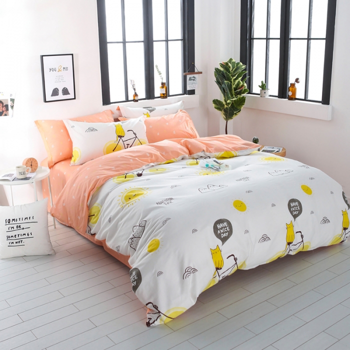 91家纺网 家纺一手货源 找家纺 一米阳光 2019新款13070新款套件 午后时光