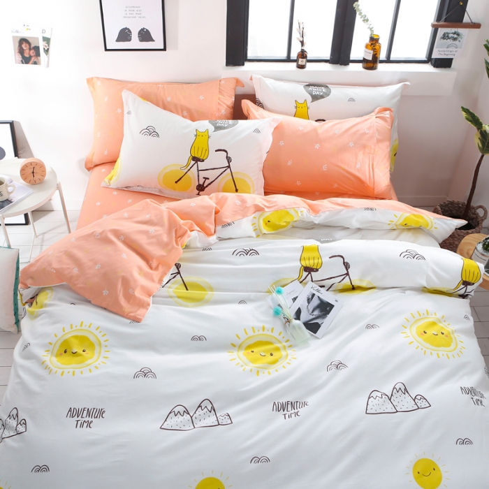 91家纺网 家纺一手货源 找家纺 一米阳光 2019新款13070新款套件 午后时光