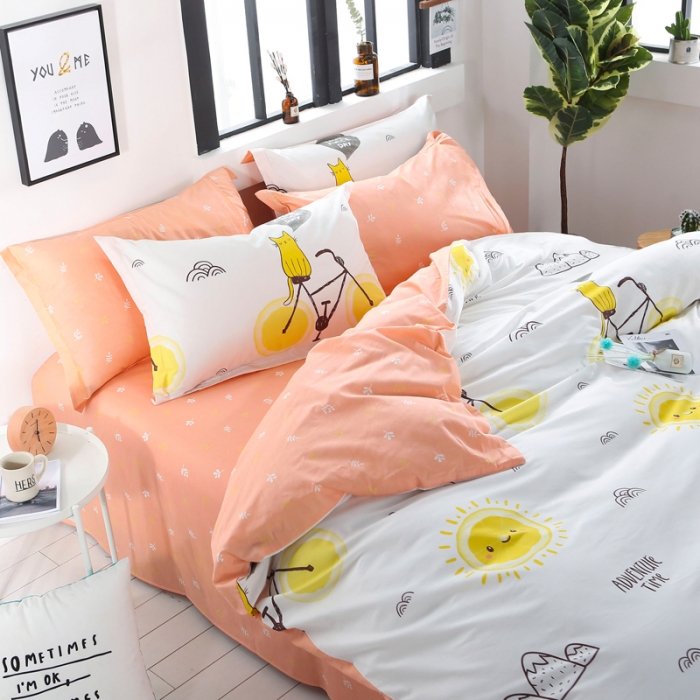 91家纺网 家纺一手货源 找家纺 一米阳光 2019新款13070新款套件 午后时光