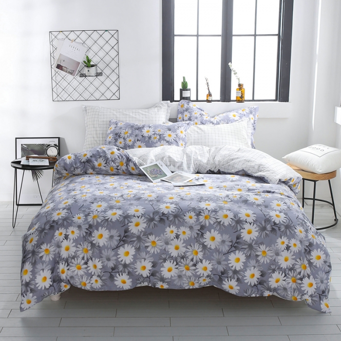 91家纺网 家纺一手货源 找家纺 一米阳光 2019新款13070新款套件 小雏菊