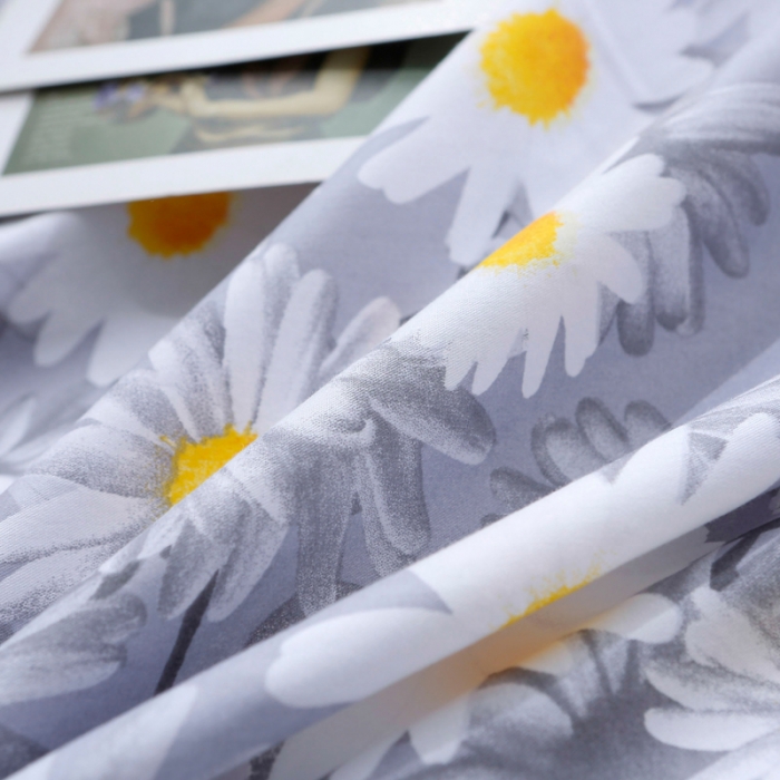 91家纺网 家纺一手货源 找家纺 一米阳光 2019新款13070新款套件 小雏菊