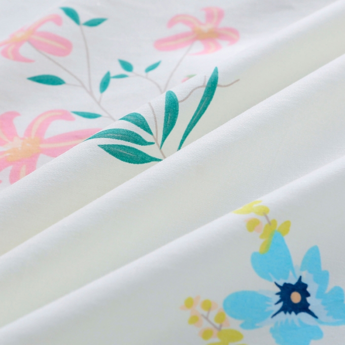 91家纺网 家纺一手货源 找家纺 一米阳光 2019新款13070新款套件 幸运花束