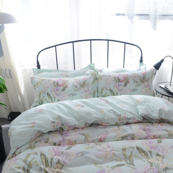 91家纺网 家纺一手货源 找家纺 一米阳光 2019新款13070新款套件 雅致