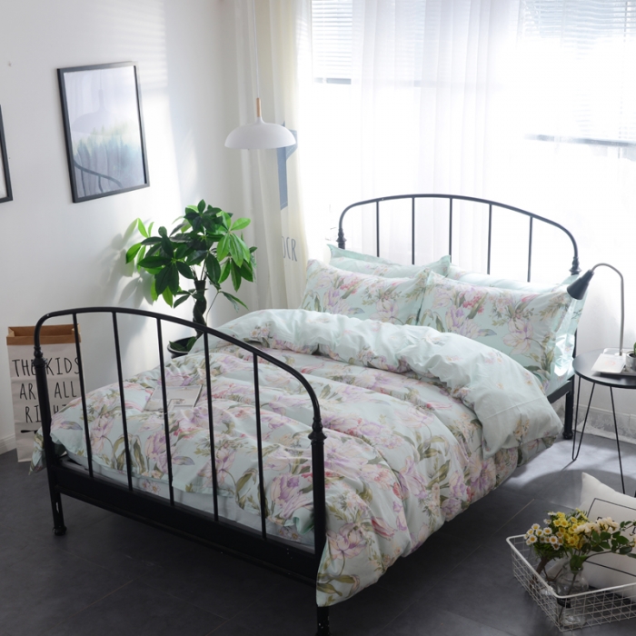 91家纺网 家纺一手货源 找家纺 一米阳光 2019新款13070新款套件 雅致