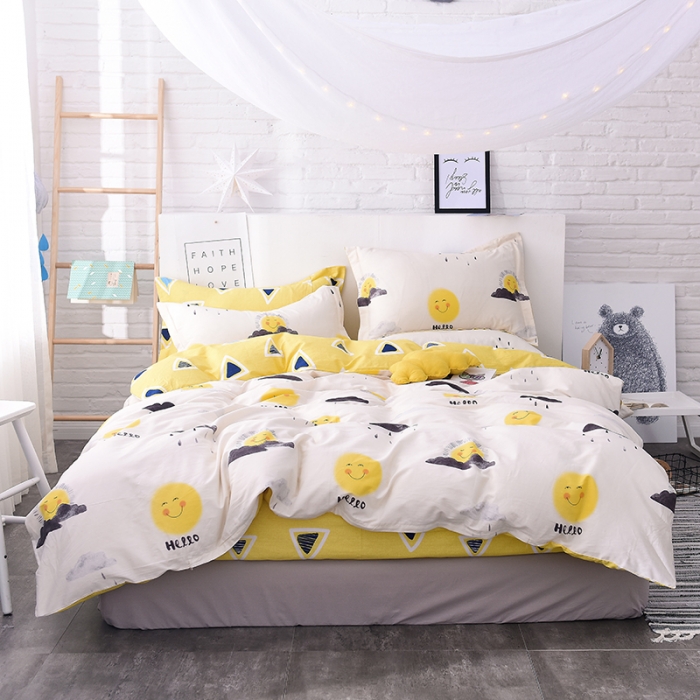 91家纺网 家纺一手货源 找家纺 一米阳光 2019新款13070新款套件 一米阳光