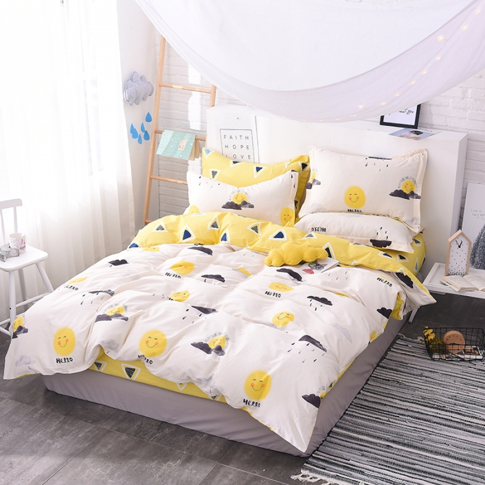 91家纺网 家纺一手货源 找家纺 一米阳光 2019新款13070新款套件 一米阳光