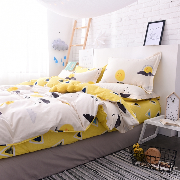 91家纺网 家纺一手货源 找家纺 一米阳光 2019新款13070新款套件 一米阳光