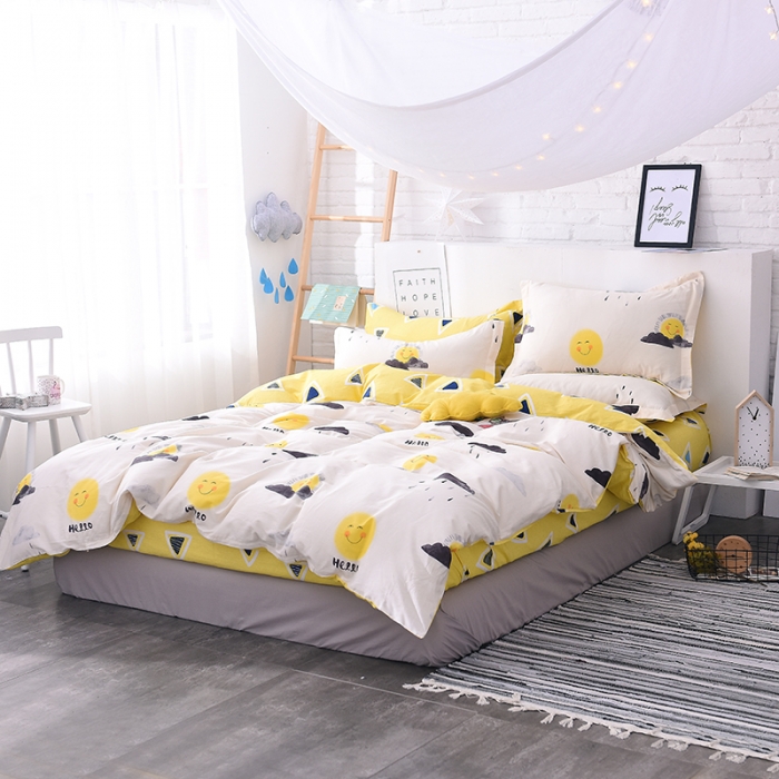 91家纺网 家纺一手货源 找家纺 一米阳光 2019新款13070新款套件 一米阳光