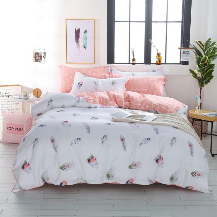 91家纺网 家纺一手货源 找家纺 一米阳光 2019新款13070新款套件 羽菲