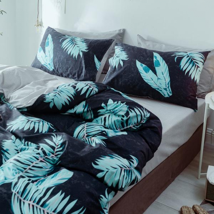 91家纺网 家纺一手货源 找家纺 一米阳光 2019新款绅士简约风套件 风兮