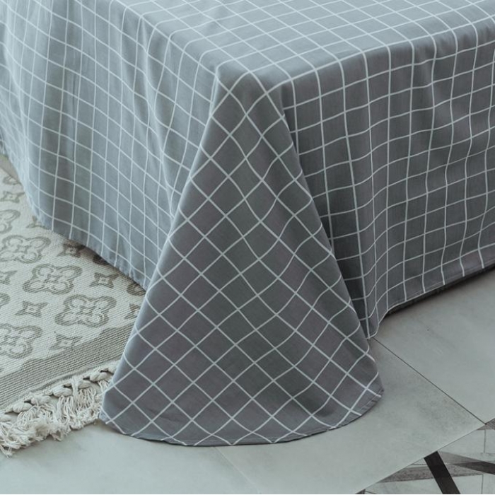 91家纺网 家纺一手货源 找家纺 一米阳光 2019新款绅士简约风套件 时尚