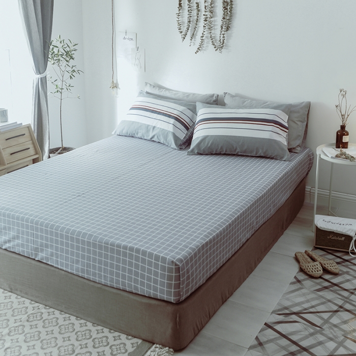 91家纺网 家纺一手货源 找家纺 一米阳光 2019新款绅士简约风套件 时尚