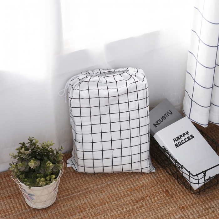 91家纺网 家纺一手货源 找家纺 一米阳光 2019纯棉小清新兔耳朵镶边套件 巴洛克