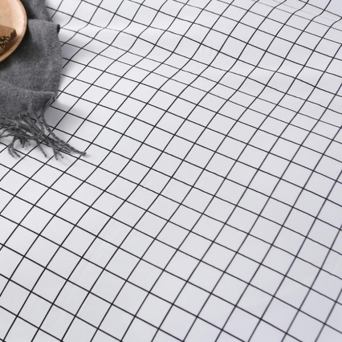 91家纺网 家纺一手货源 找家纺 一米阳光 2019纯棉小清新兔耳朵镶边套件 巴洛克