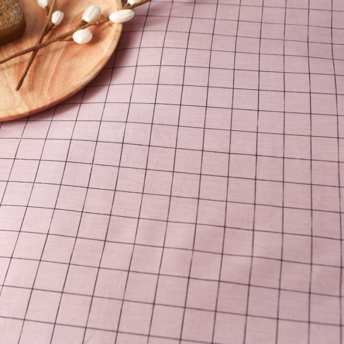 91家纺网 家纺一手货源 找家纺 一米阳光 2019纯棉小清新兔耳朵镶边套件 格艺