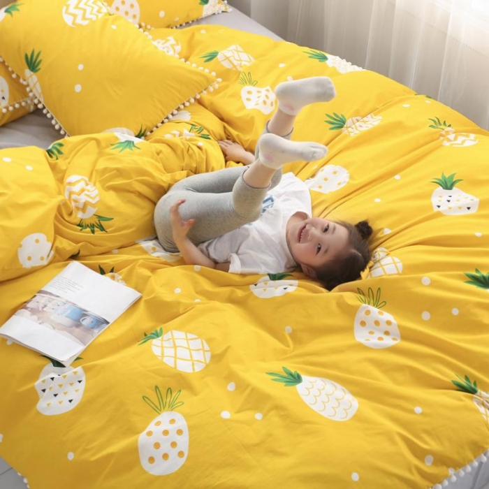 91家纺网 家纺一手货源 找家纺 （总）一米阳光 2019新款球球款套件