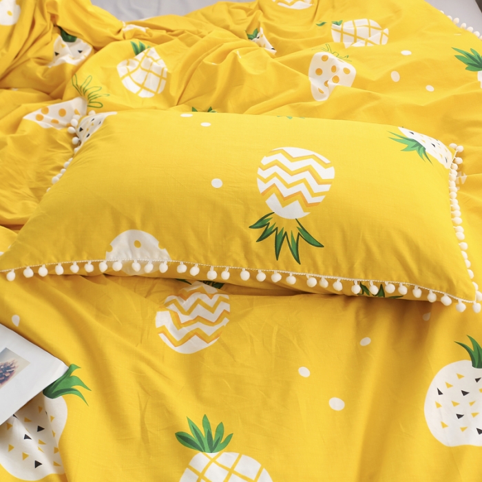 91家纺网 家纺一手货源 找家纺 （总）一米阳光 2019新款球球款套件