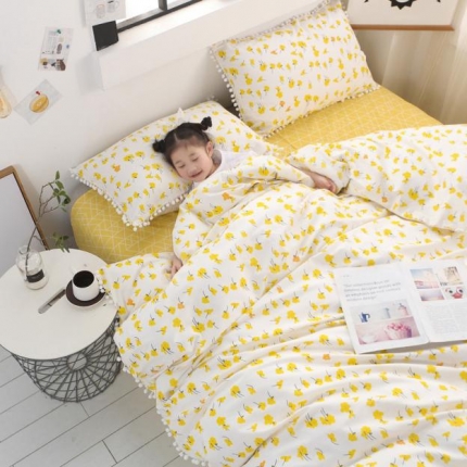 91家纺网 家纺一手货源 找家纺 （总）一米阳光 2019新款球球款套件