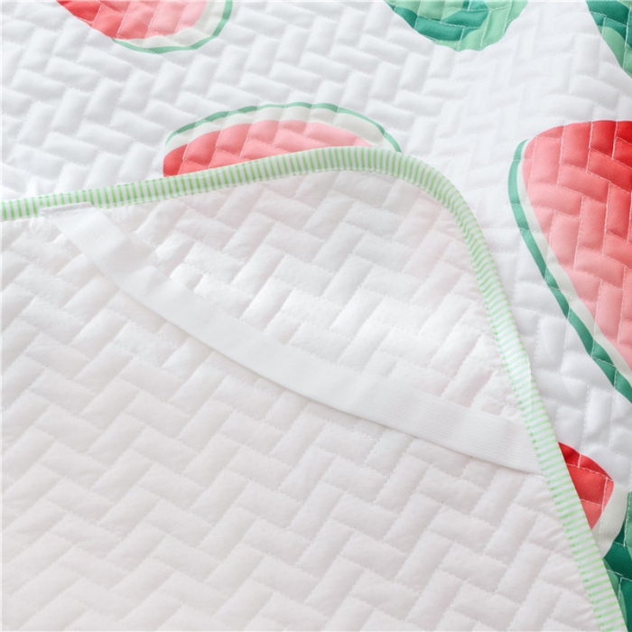 91家纺网 家纺一手货源 找家纺 一米阳光 2019新款冰丝空调软席 清凉西瓜