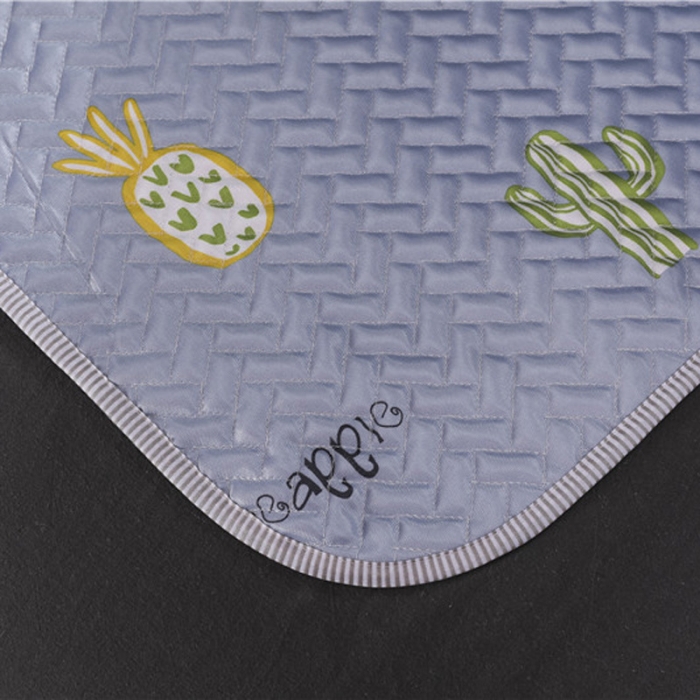 91家纺网 家纺一手货源 找家纺 一米阳光 2019新款冰丝空调软席 仙人掌