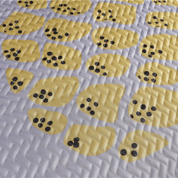 91家纺网 家纺一手货源 找家纺 一米阳光 2019新款冰丝空调软席 北欧菠萝