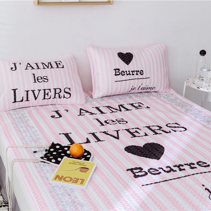 91家纺网 家纺一手货源 找家纺 一米阳光 2019新款冰丝空调软席 表白