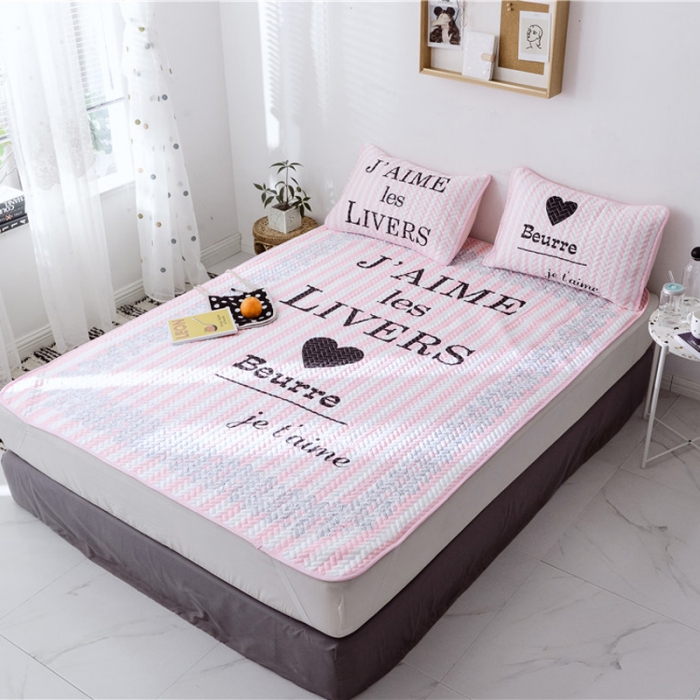 91家纺网 家纺一手货源 找家纺 一米阳光 2019新款冰丝空调软席 表白