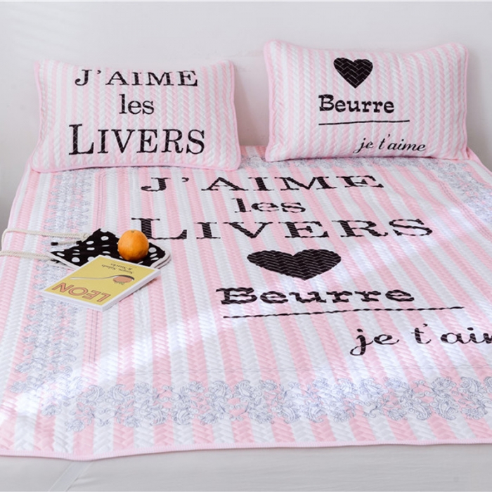 91家纺网 家纺一手货源 找家纺 一米阳光 2019新款冰丝空调软席 表白