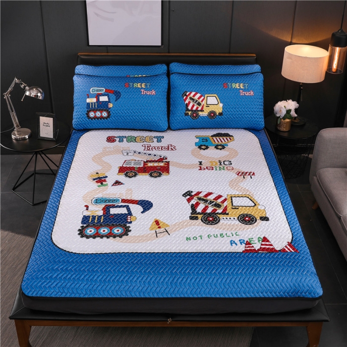 91家纺网 家纺一手货源 找家纺 一米阳光 2019新款冰丝空调软席 工程车