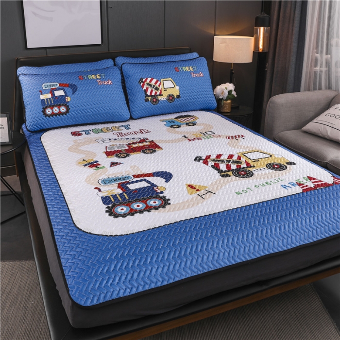 91家纺网 家纺一手货源 找家纺 一米阳光 2019新款冰丝空调软席 工程车