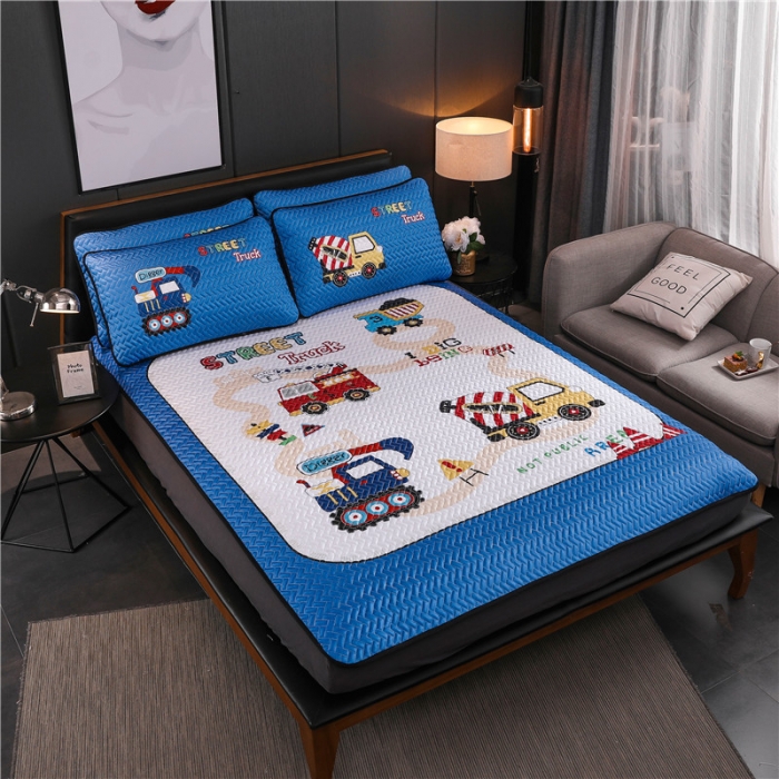 91家纺网 家纺一手货源 找家纺 一米阳光 2019新款冰丝空调软席 工程车