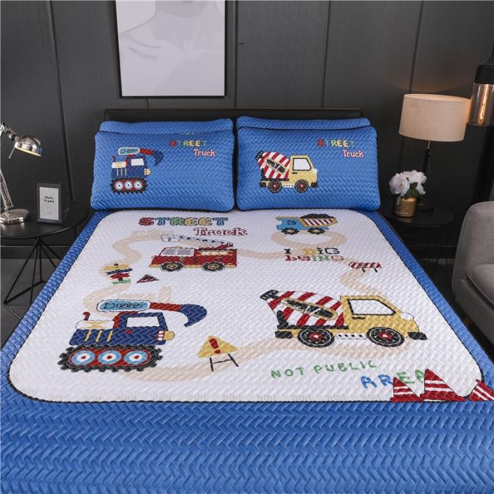 91家纺网 家纺一手货源 找家纺 一米阳光 2019新款冰丝空调软席 工程车