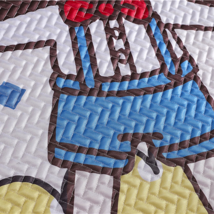 91家纺网 家纺一手货源 找家纺 一米阳光 2019新款冰丝空调软席 小可爱