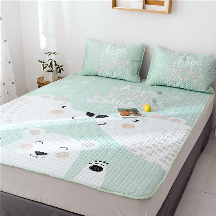 91家纺网 家纺一手货源 找家纺 一米阳光 2019新款冰丝空调软席 雪乐园