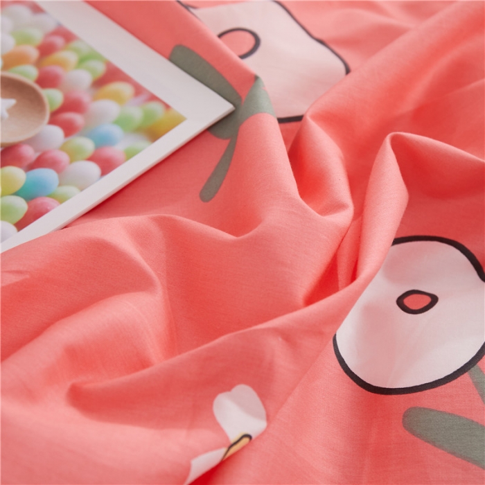 91家纺网 家纺一手货源 找家纺 一米阳光 2019新款泫雅风全棉13070四件套 花趣