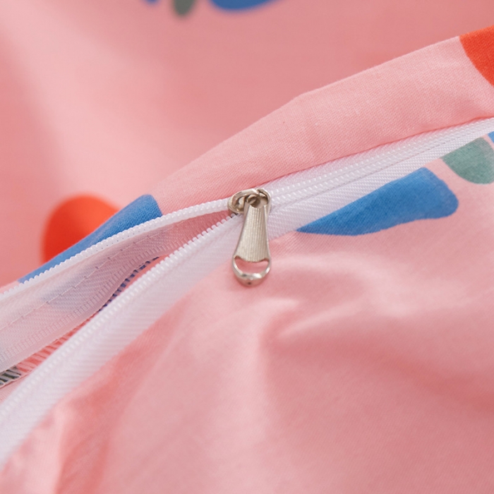 91家纺网 家纺一手货源 找家纺 一米阳光 2019新款泫雅风全棉13070四件套 花颜