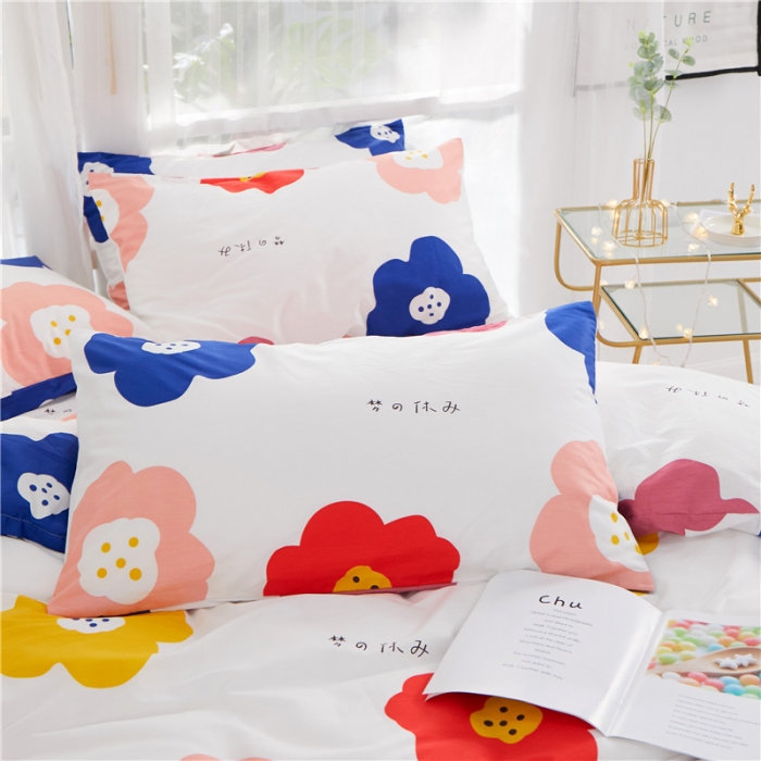 91家纺网 家纺一手货源 找家纺 一米阳光 2019新款泫雅风全棉13070四件套 晴天