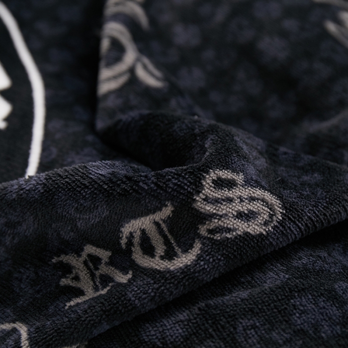 91家纺网 家纺一手货源 找家纺 一米阳光 2019新款法莱绒四件套 夜魅