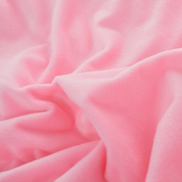 91家纺网 家纺一手货源 找家纺 一米阳光 2019新款A棉B纯色绒四件套 花魁