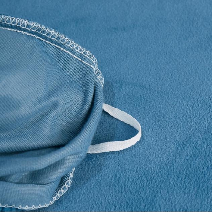 91家纺网 家纺一手货源 找家纺 一米阳光 2019新款羊羔绒-暖绒系列套件 暖绒绒-宝蓝