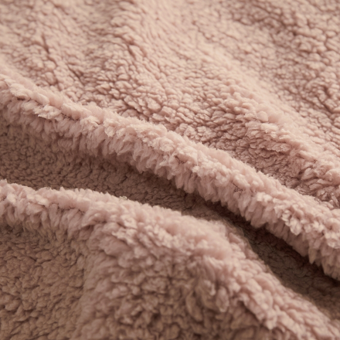 91家纺网 家纺一手货源 找家纺 一米阳光 2019新款羊羔绒-暖绒系列套件 暖绒绒-肉咖