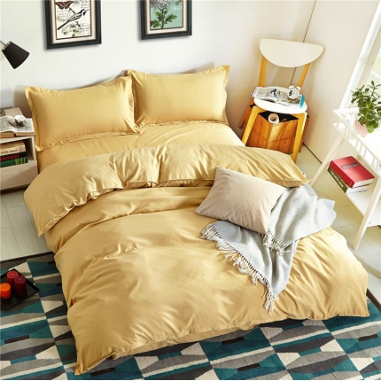 91家纺网 家纺一手货源 找家纺 （总）贝拉梦 全活性芦荟棉纯色双拼四件套