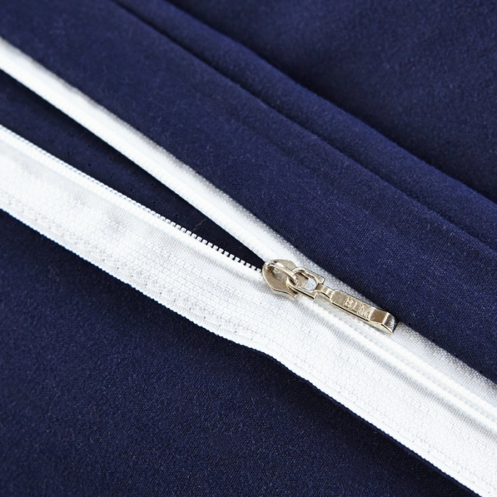 91家纺网 家纺一手货源 找家纺 贝拉梦 全活性芦荟棉纯色双拼四件套 纯色卡其