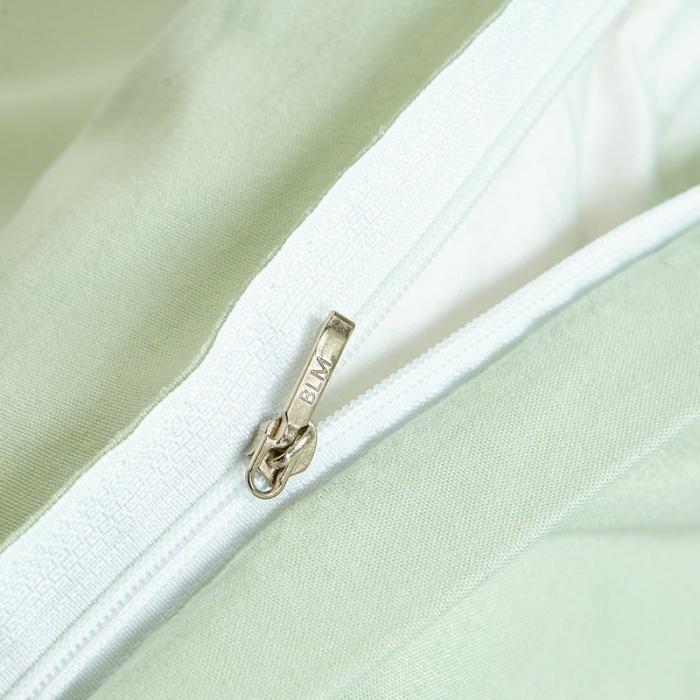 91家纺网 家纺一手货源 找家纺 贝拉梦 全活性芦荟棉纯色双拼四件套 纯色浅绿